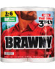 Brawny Paper Towels, 2 triple rolls