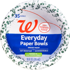 Complete Home or Walgreens Disposable Tableware